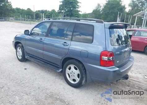 2005 Toyota Highlander Limited V6 from USA, damaged, VIN JTEDP21A750054768